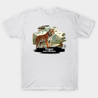 Tiger- WILD NATURE - TIGER-6 T-Shirt